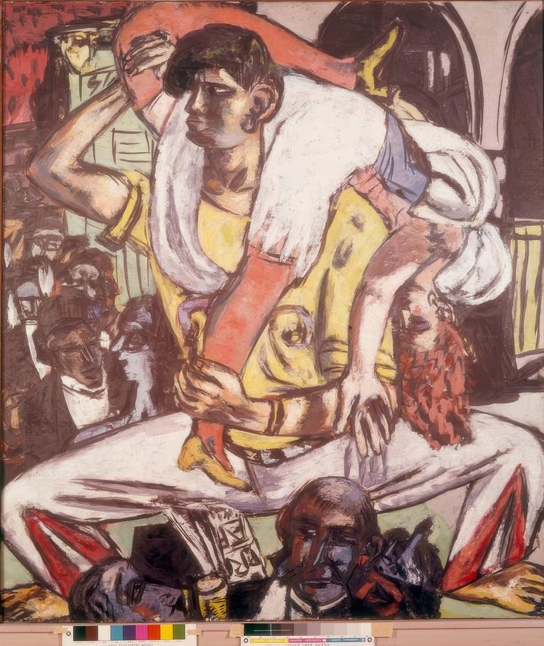 Apachentanz von Max Beckmann