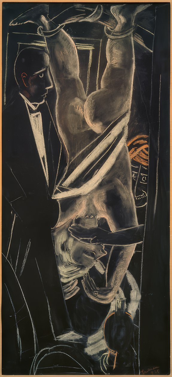 Begegnung in der Nacht von Max Beckmann