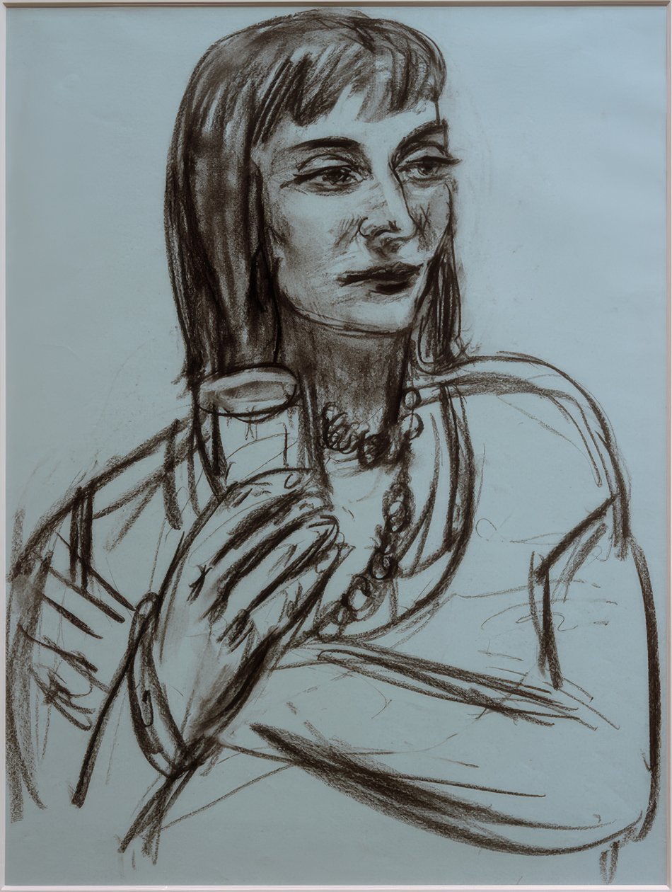 Bildnis Marion Greenwood von Max Beckmann