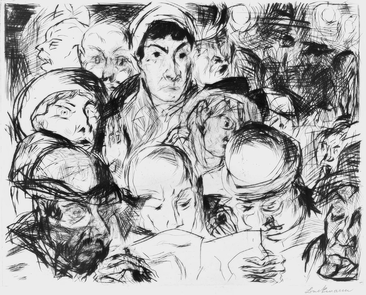 Die Kriegserklärung von Max Beckmann