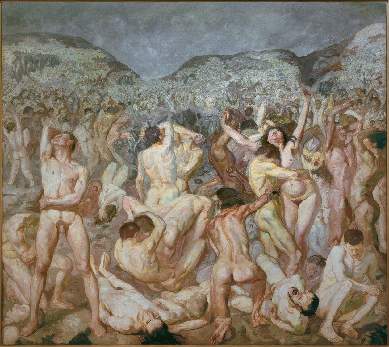 Die Schlacht von Max Beckmann