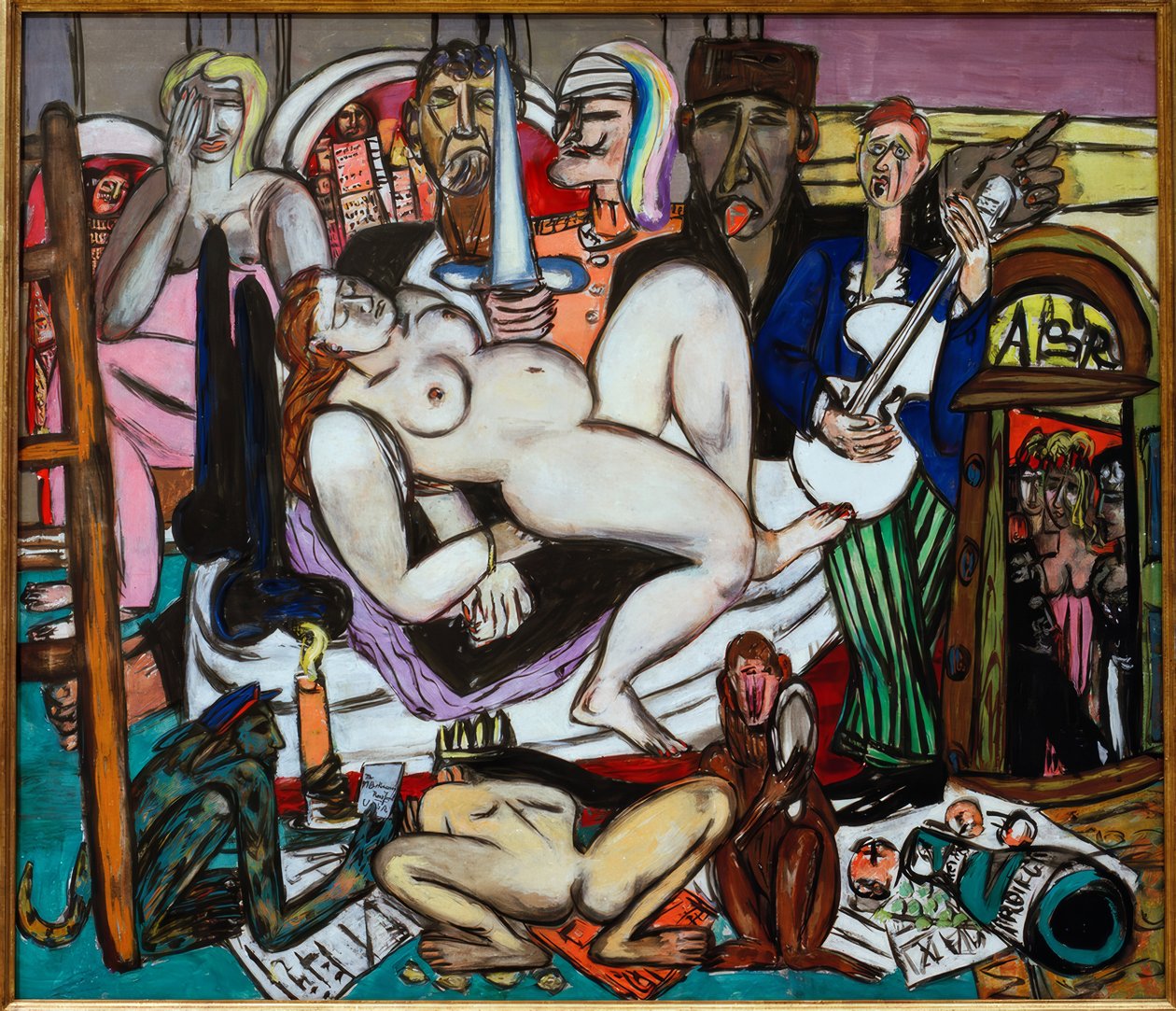 Die Stadt von Max Beckmann