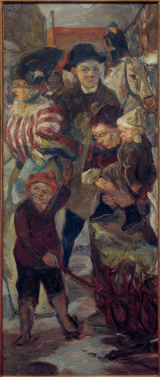 Die Straße von Max Beckmann