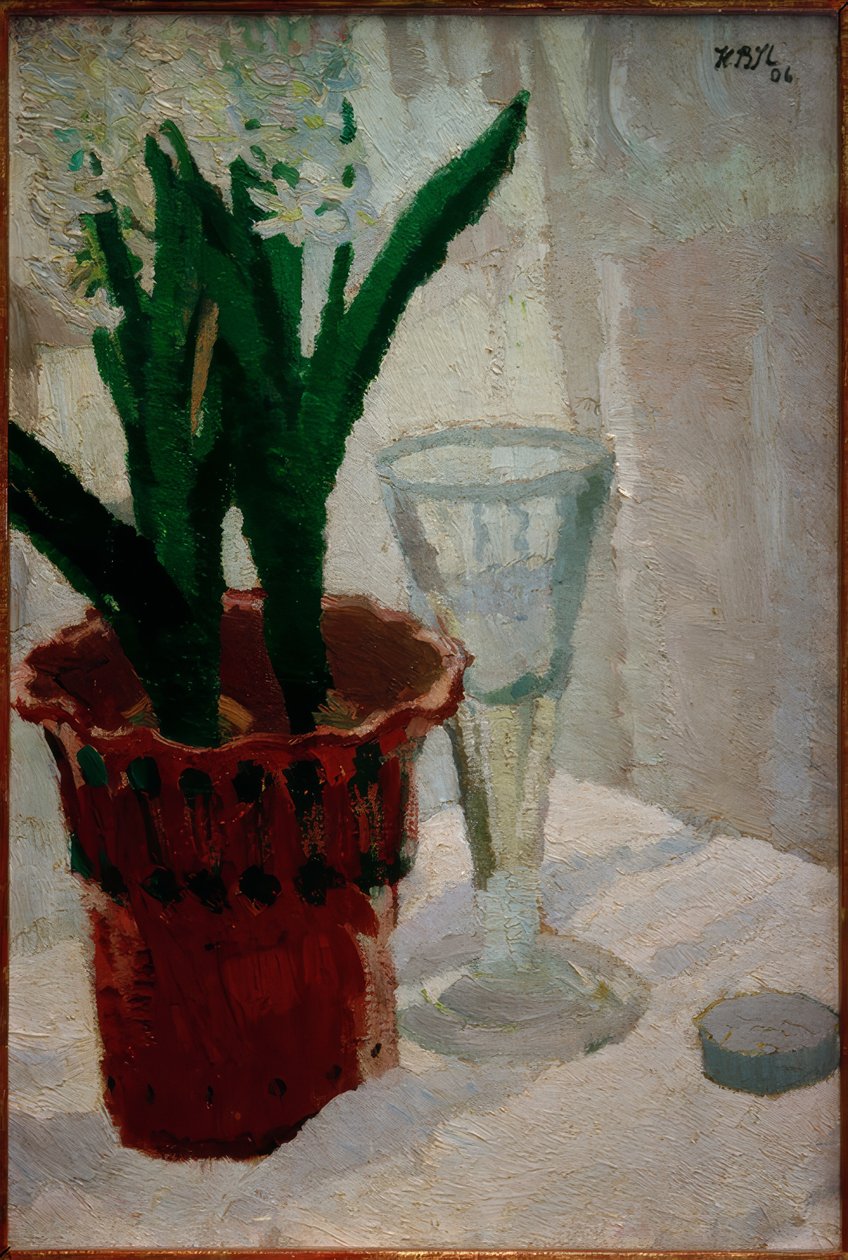 Hyazinthen von Max Beckmann
