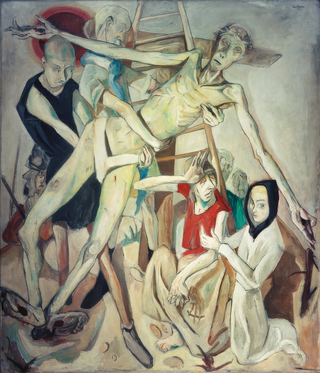 Kreuzabnahme von Max Beckmann