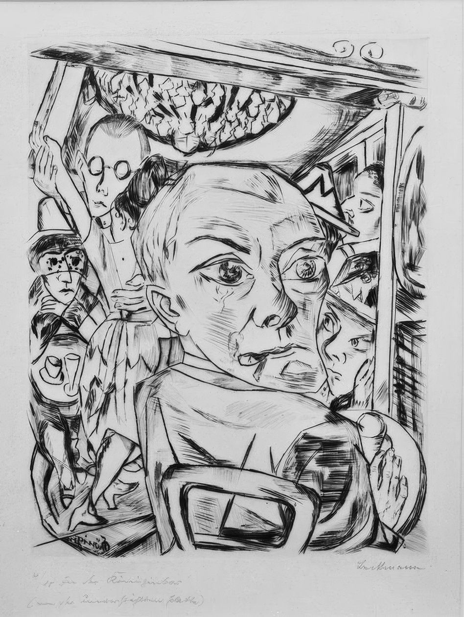 Königinbar von Max Beckmann
