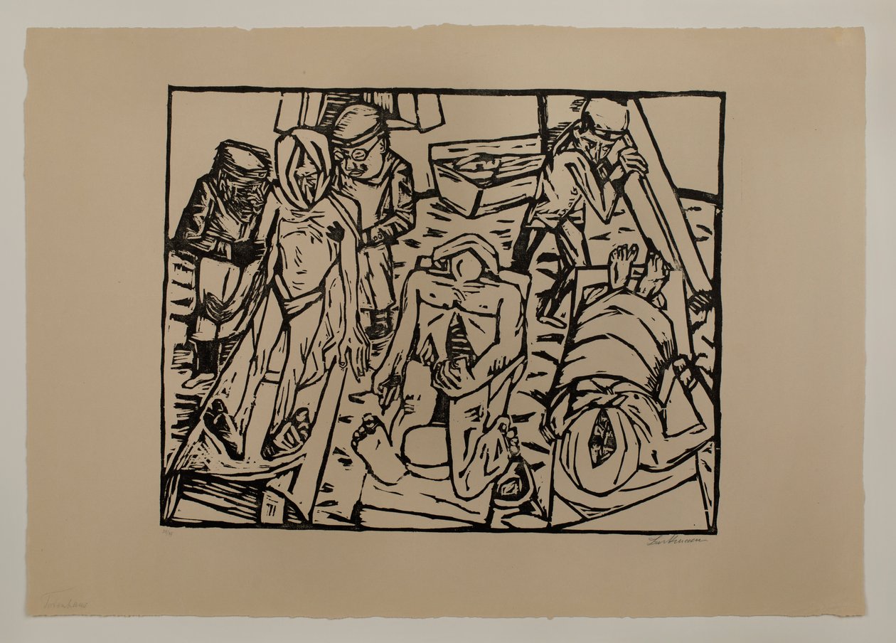 Leichenschauhaus von Max Beckmann