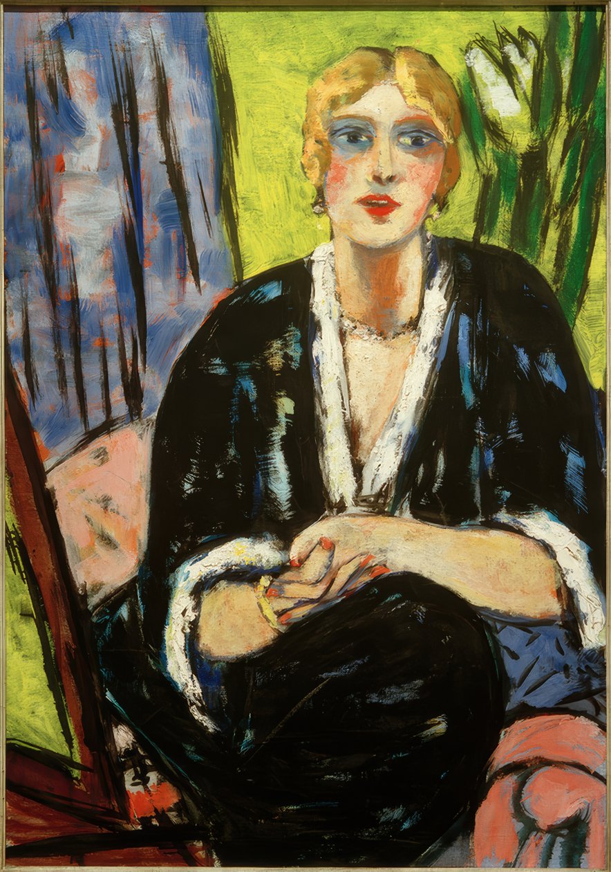 Porträt Lilly von Schnitzler von Max Beckmann