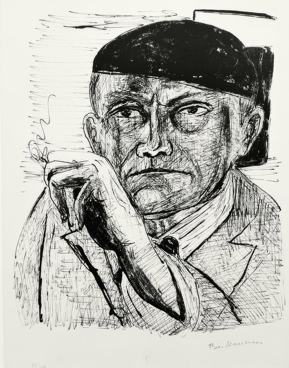 Selbstbildnis von Max Beckmann
