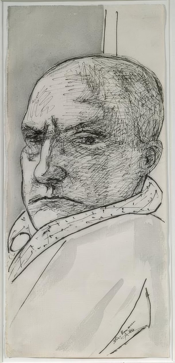 Selbstbildnis von Max Beckmann