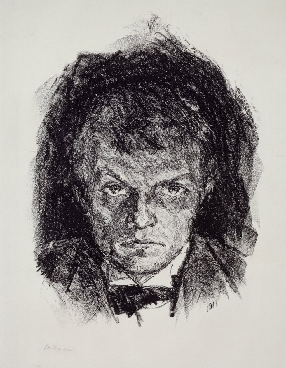 Selbstporträt von Max Beckmann