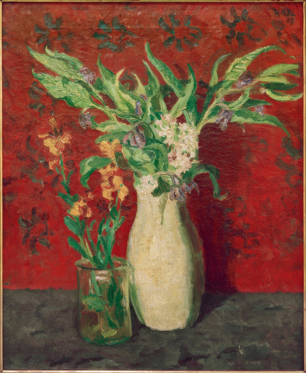 Sumpfblumen von Max Beckmann