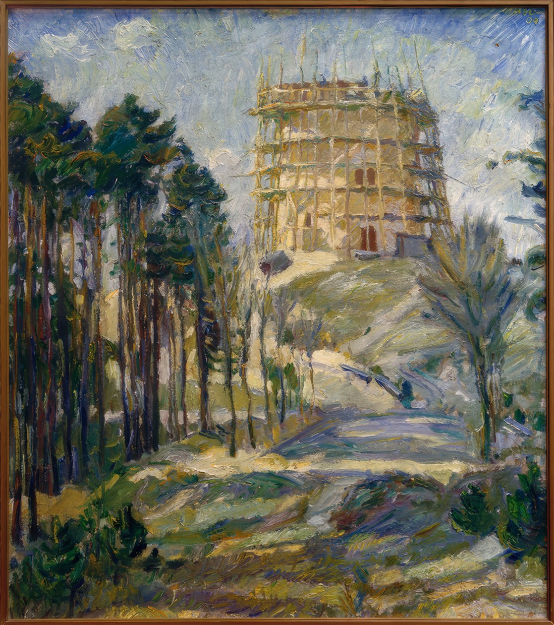 Wasserturm in Hermsdorf von Max Beckmann