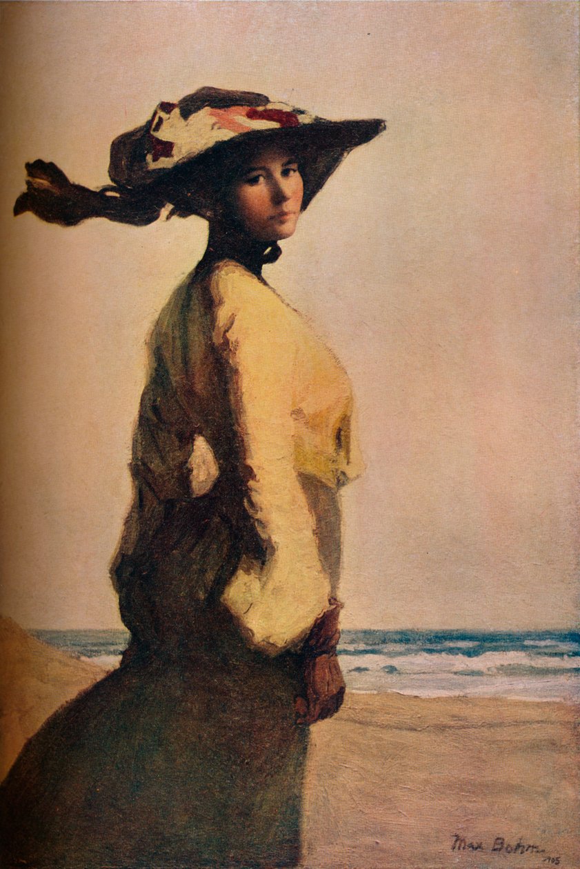 Porträt von Madame B von Max Bohm