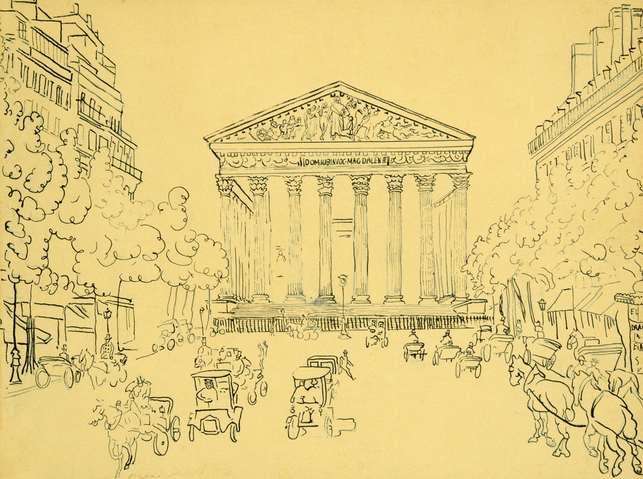 Die Königliche Straße, um 1900-1944 von Max Jacob
