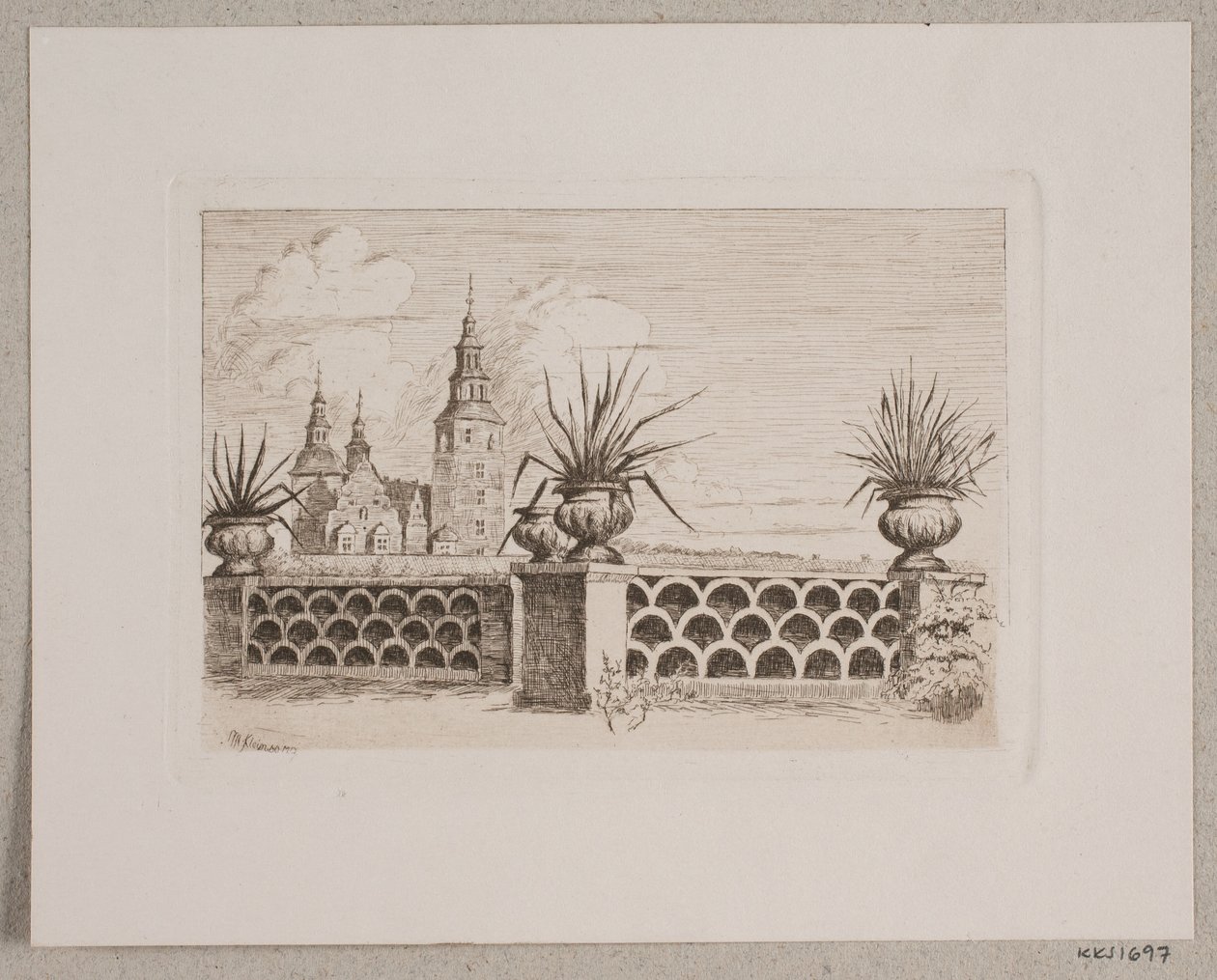 Aussicht vom Botanischen Garten von Max Kleinsorg