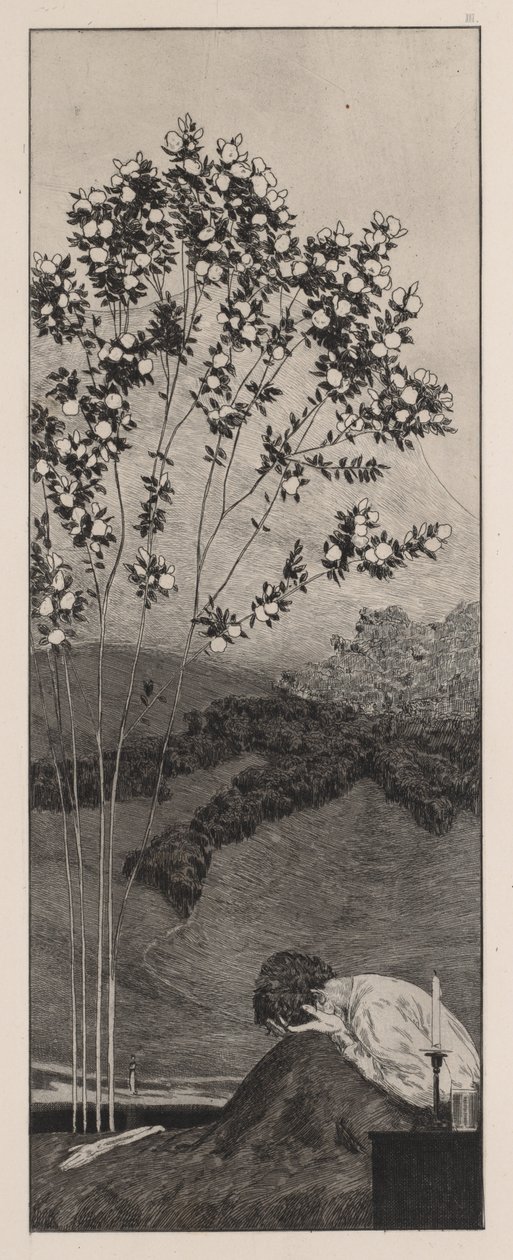 Ein Handschuh: Wünsche, 1880 von Max Klinger