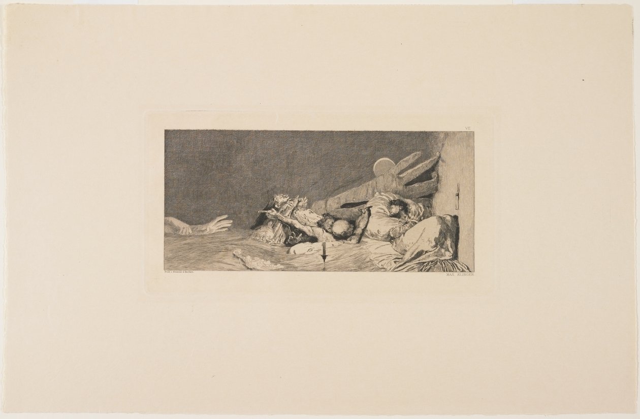 Ängste, 1881 von Max Klinger