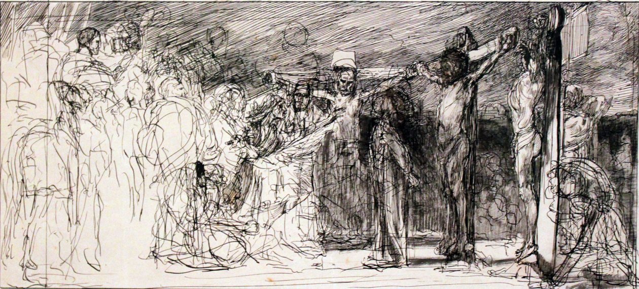 Kreuzigung von Max Klinger