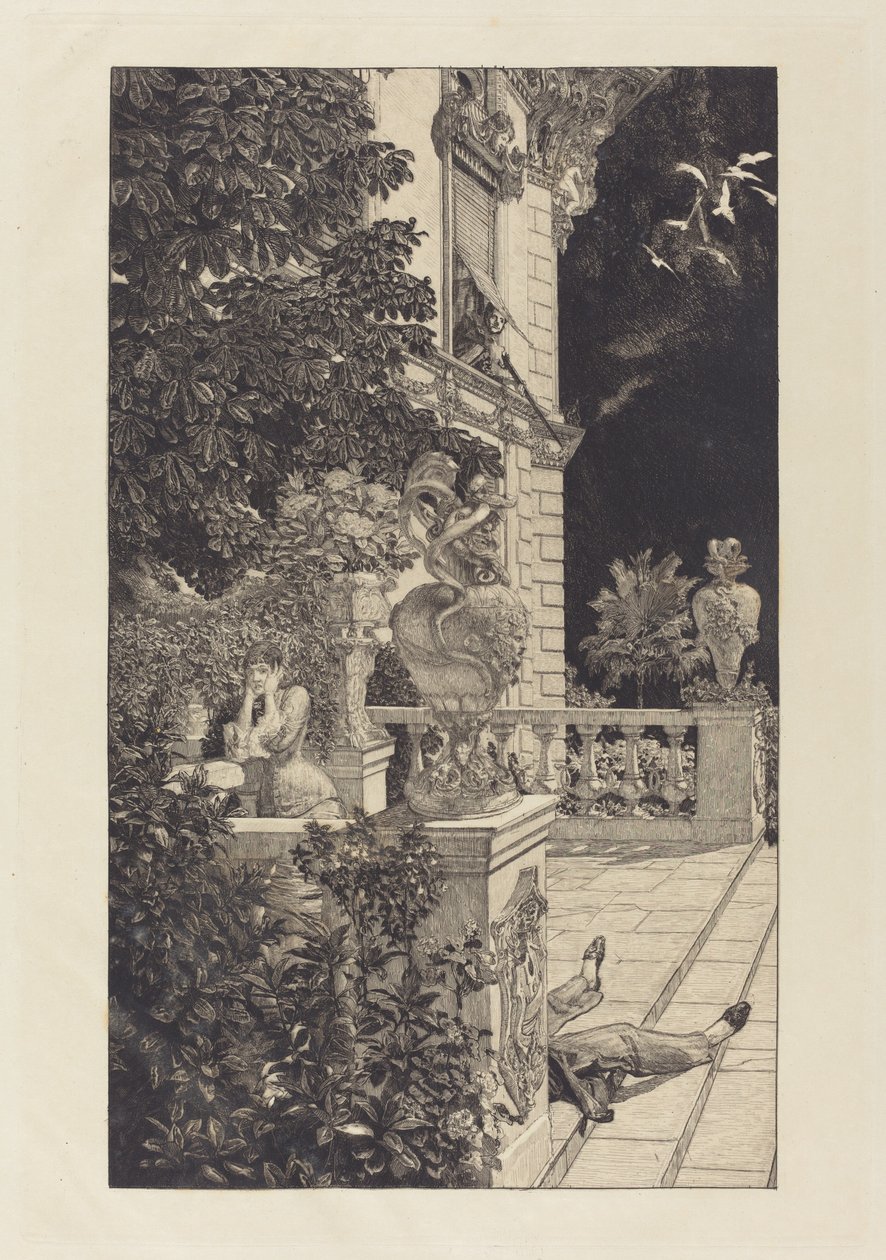 In Flagranti von Max Klinger
