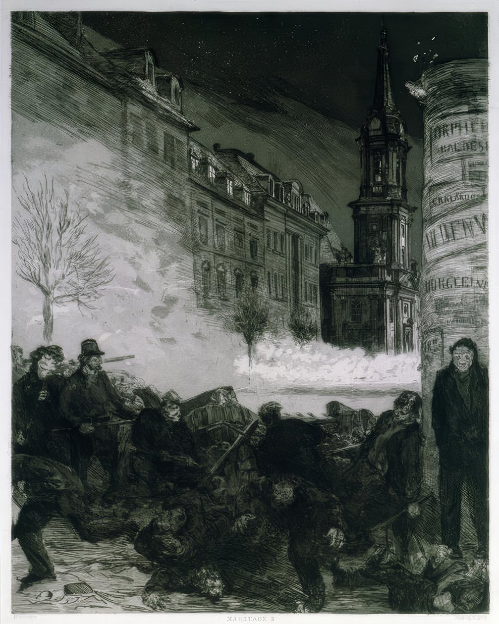 Märztage II von Max Klinger