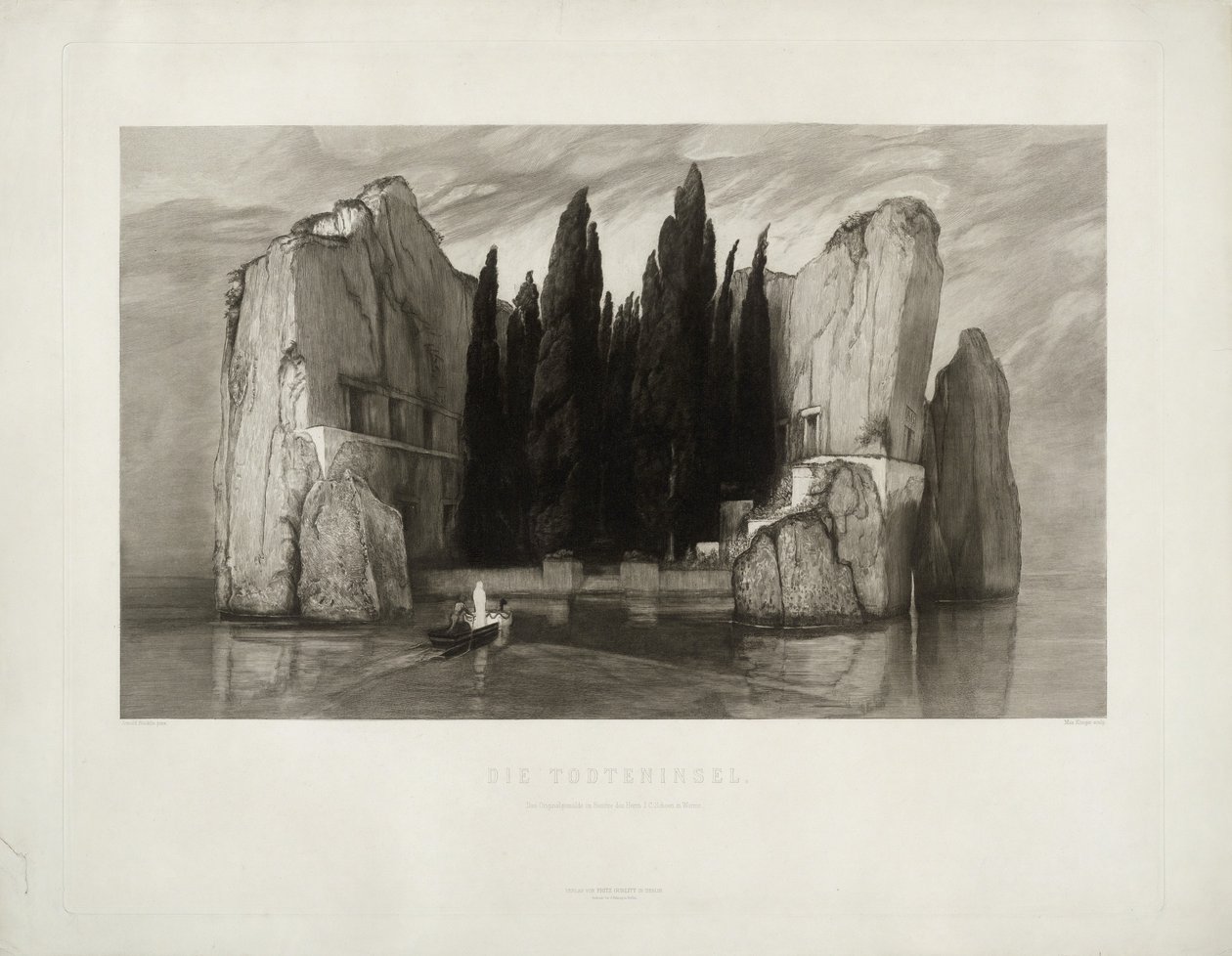Die Toteninsel von Max Klinger