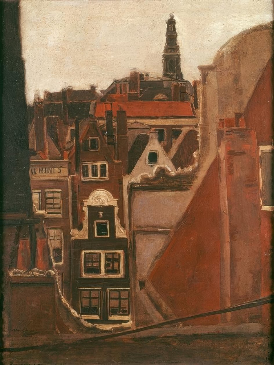 Dächer von Amsterdam von Max Liebermann
