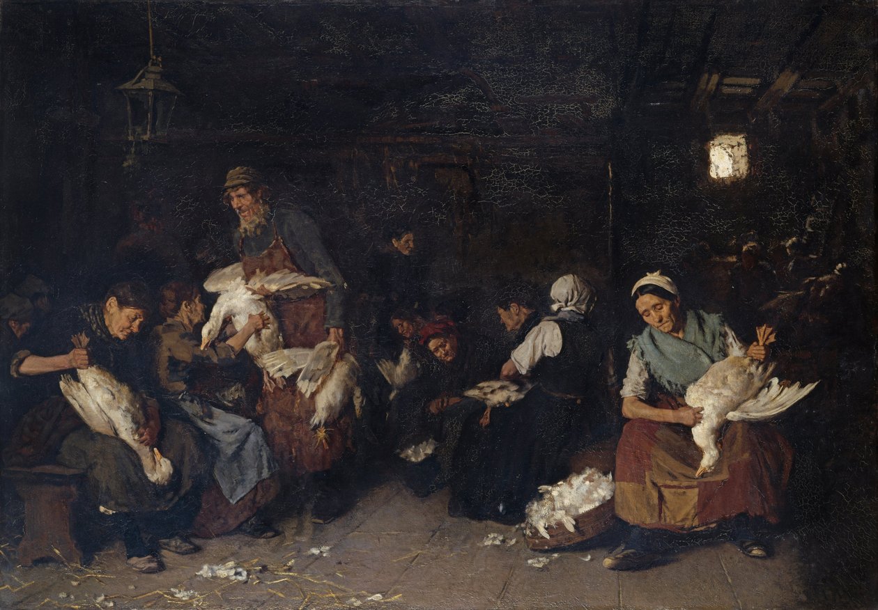 Gänserupferinnen von Max Liebermann