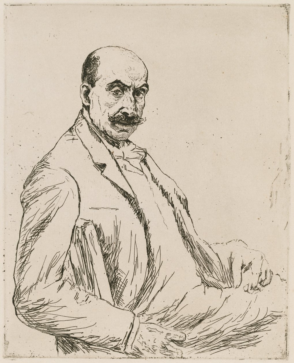 Selbstporträt von Max Liebermann