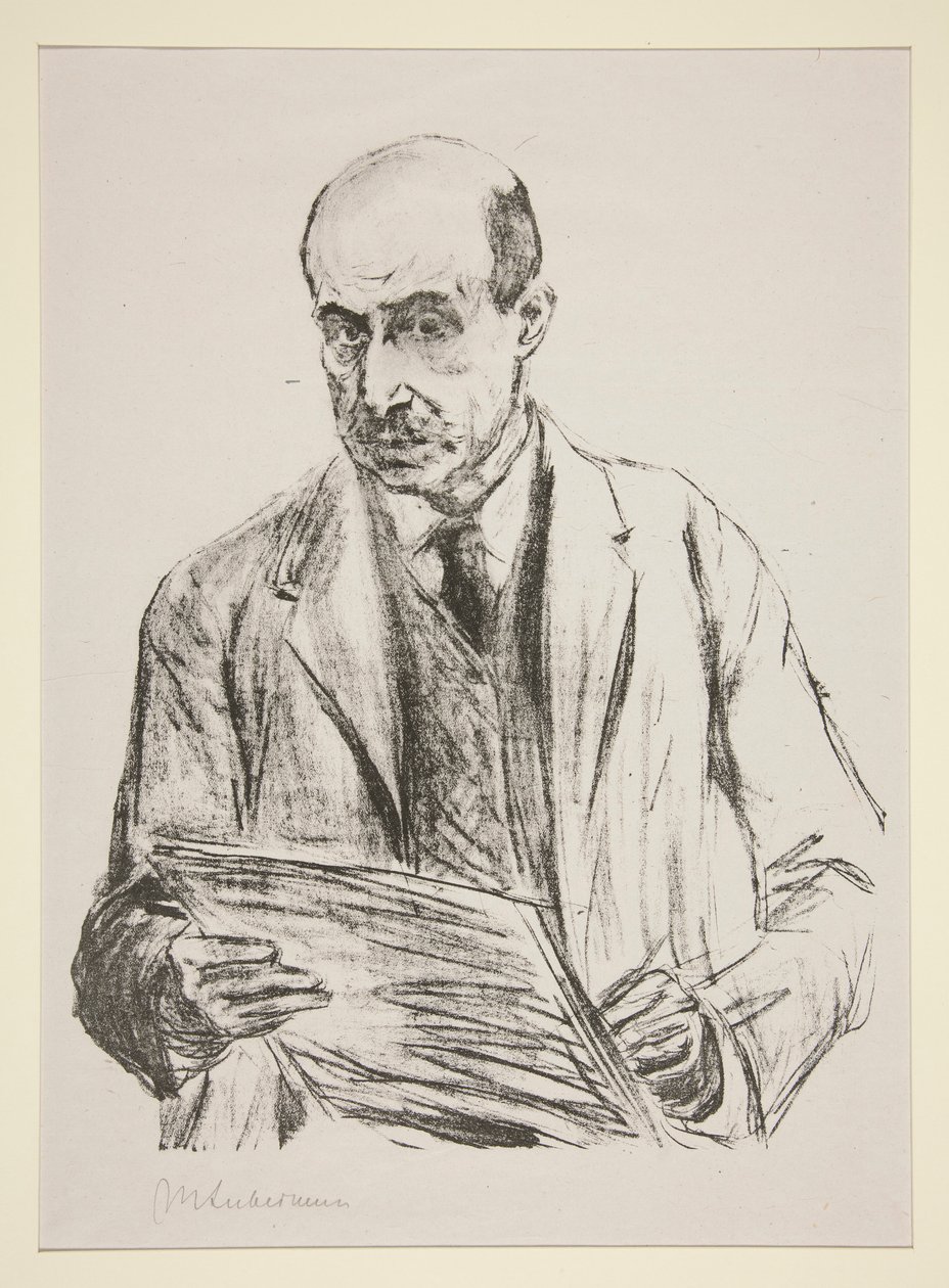 Selbstporträt von Max Liebermann