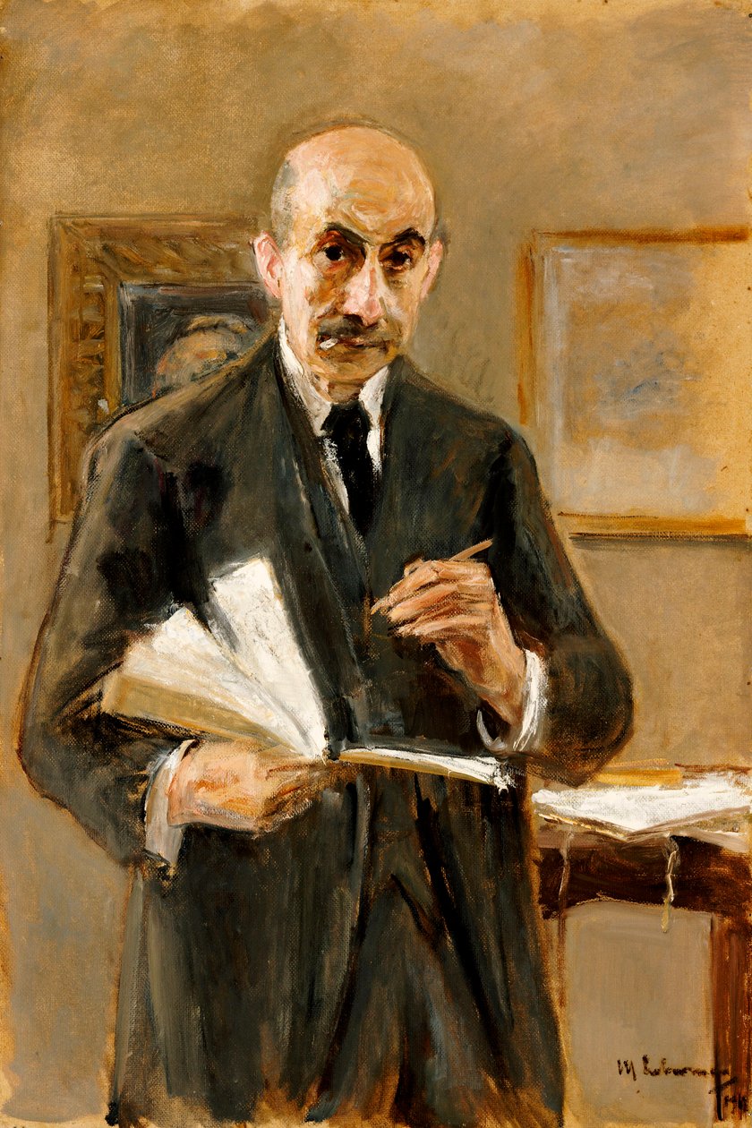 Selbstporträt, 1916 von Max Liebermann