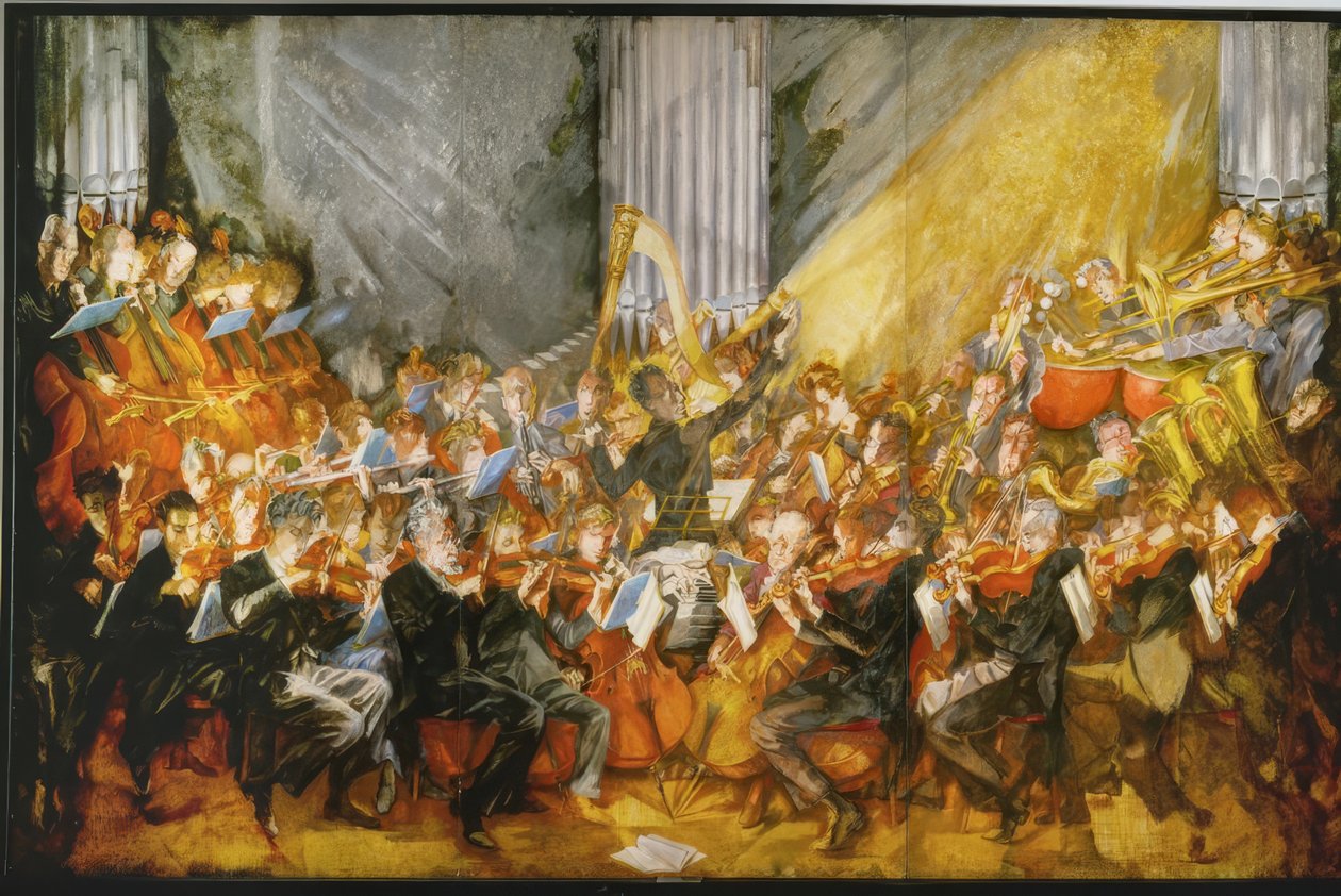 Das Orchester von Max Oppenheimer