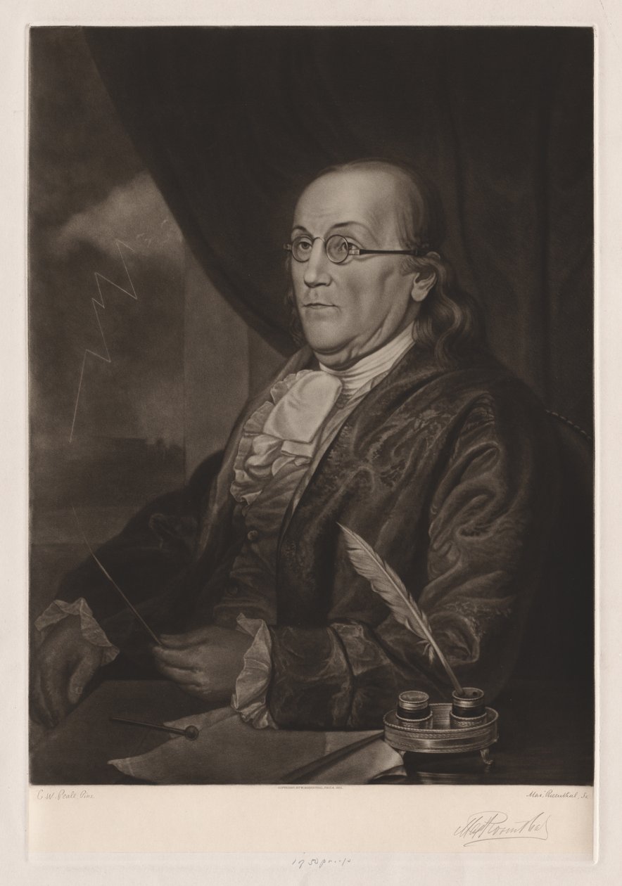 Benjamin Franklin von Max Rosenthal