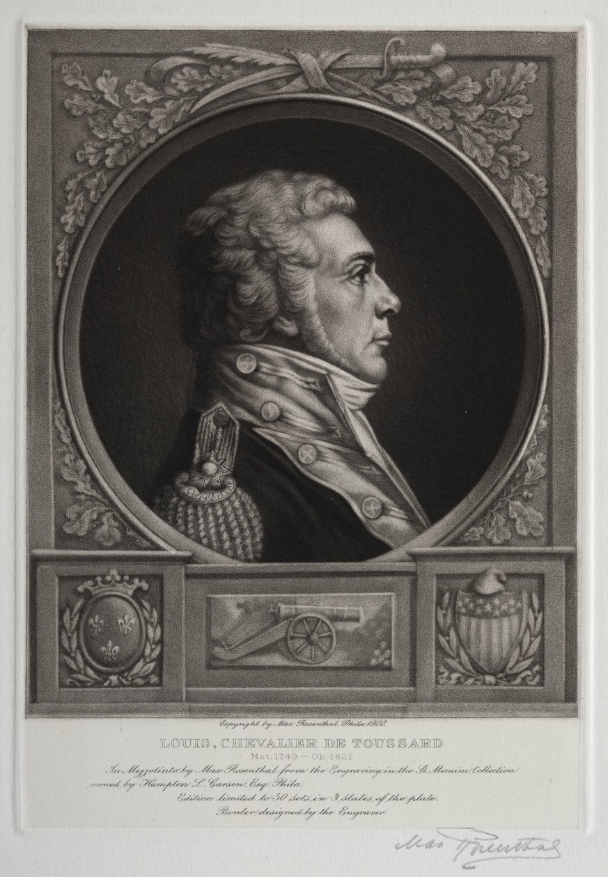 Louis, Chevalier de Toussard von Max Rosenthal