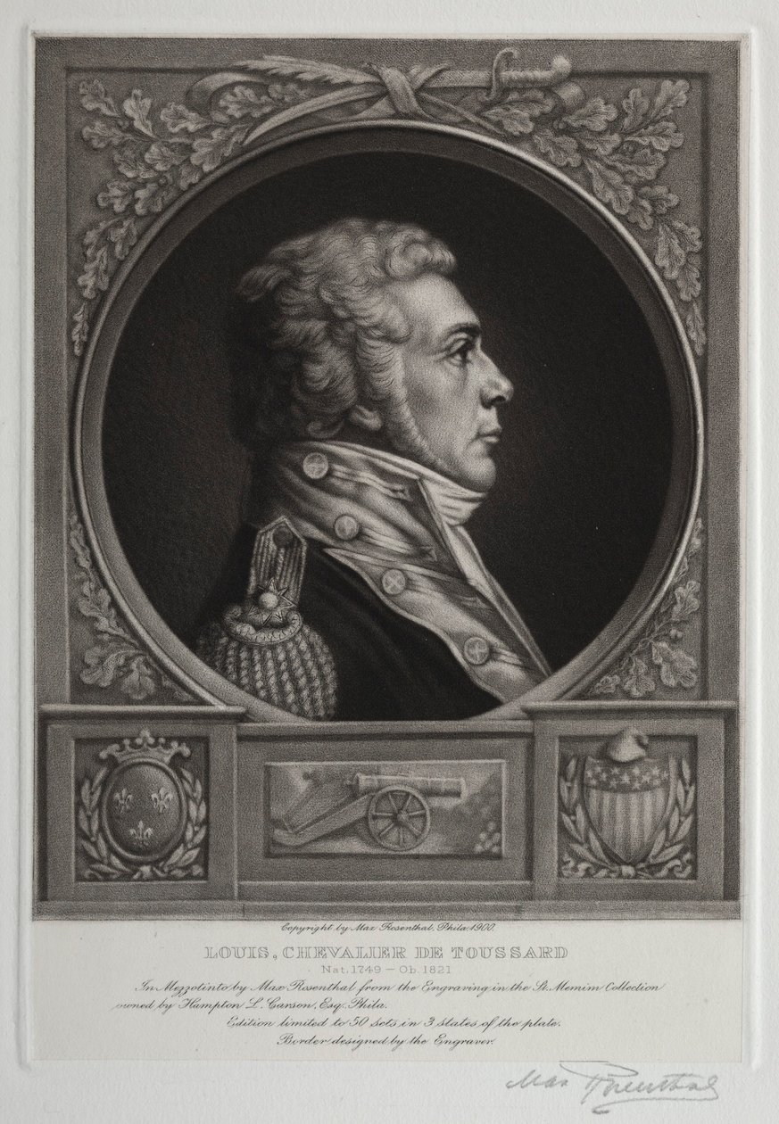 Louis, Chevalier de Toussard, 1900 von Max Rosenthal