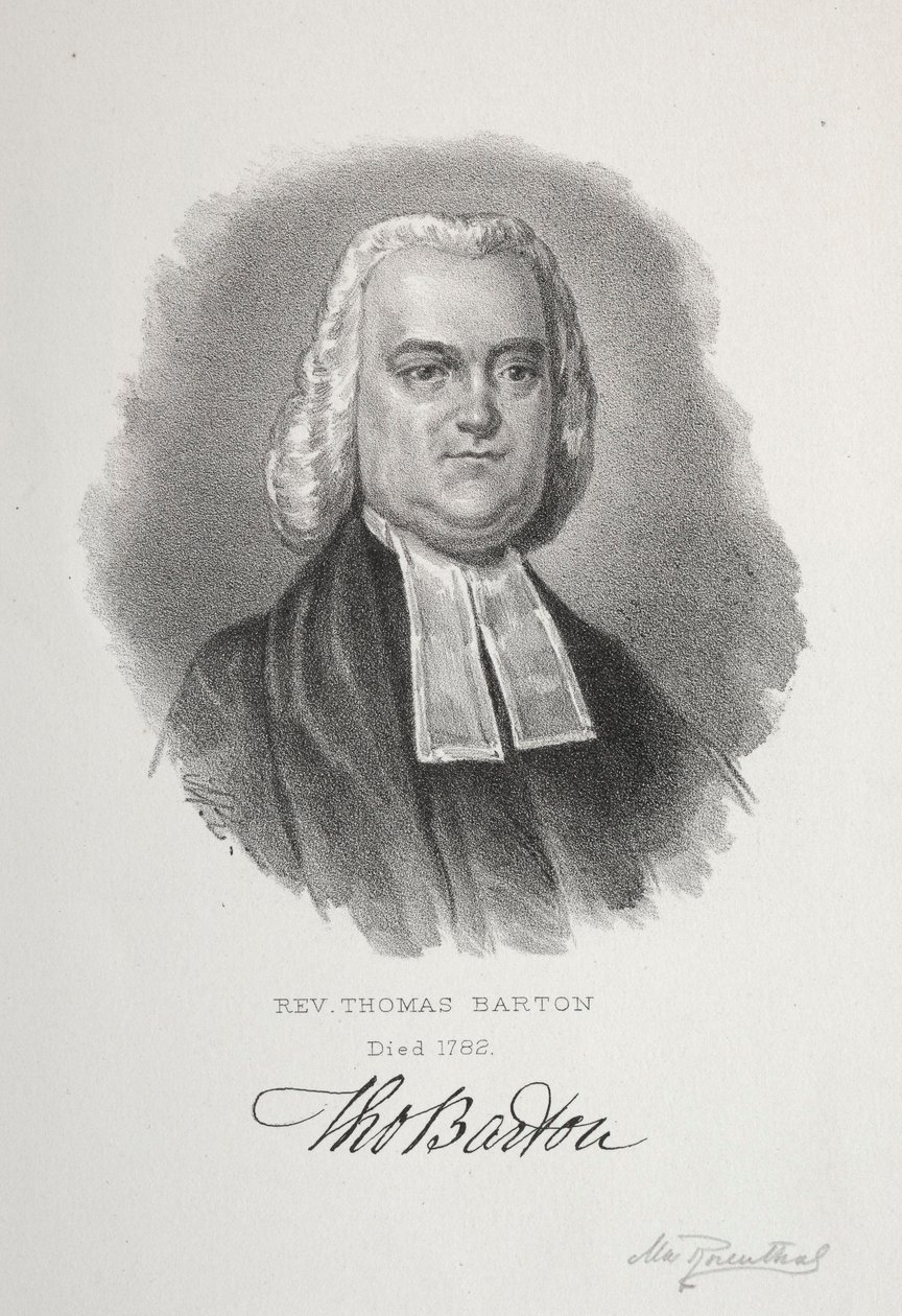 Rev. Thomas Barton von Max Rosenthal