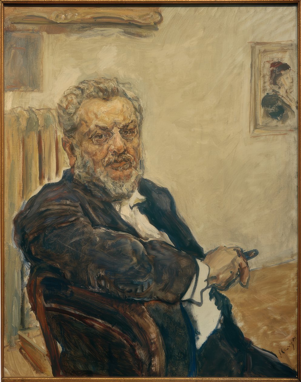 Selbstbildnis von Max Slevogt