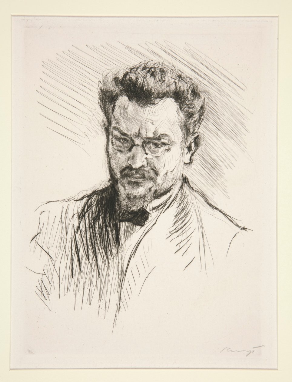 Selbstporträt von Max Slevogt