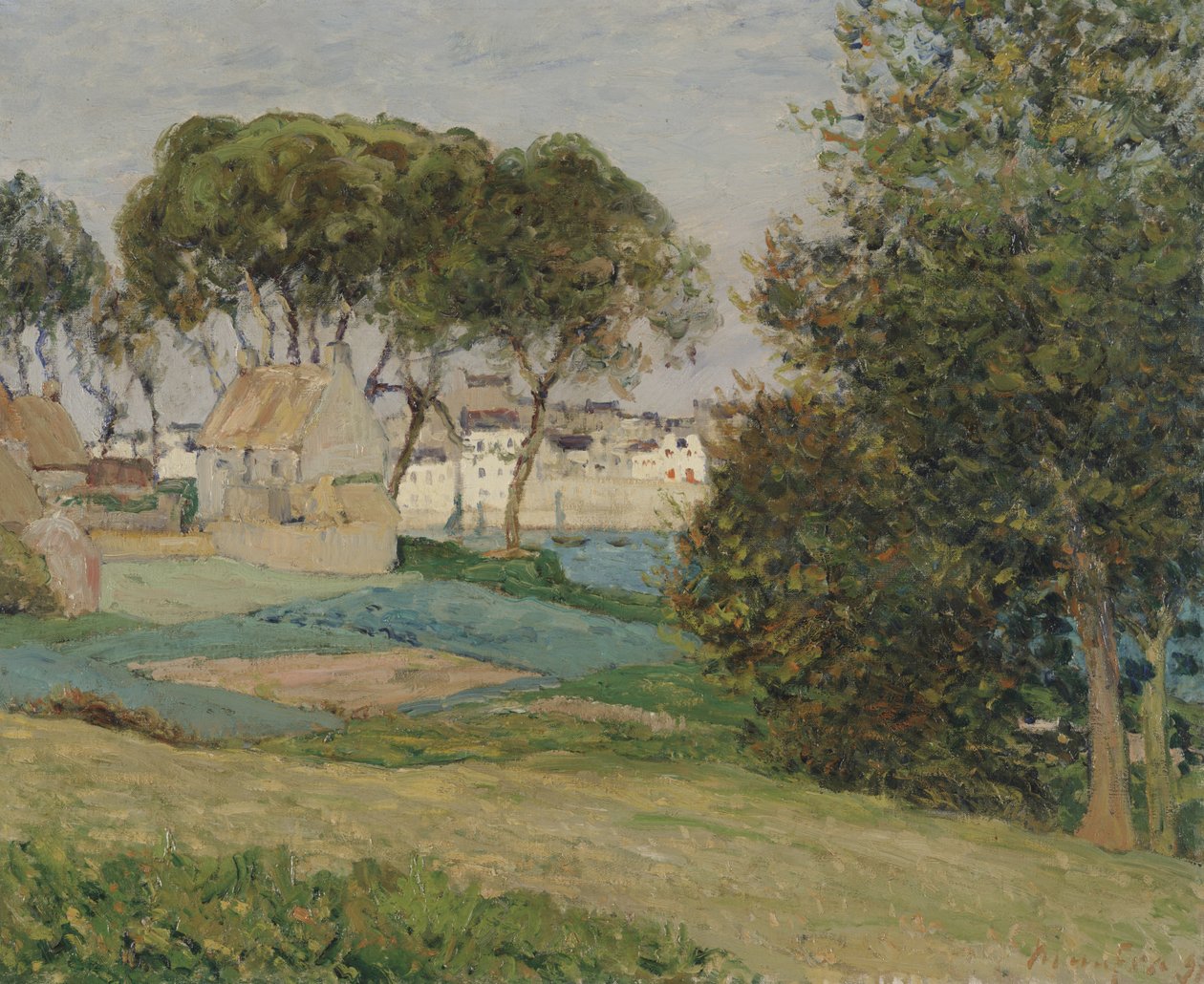 Douarnenez, Landschaft im Oktober von Maxime Emile Louis Maufra
