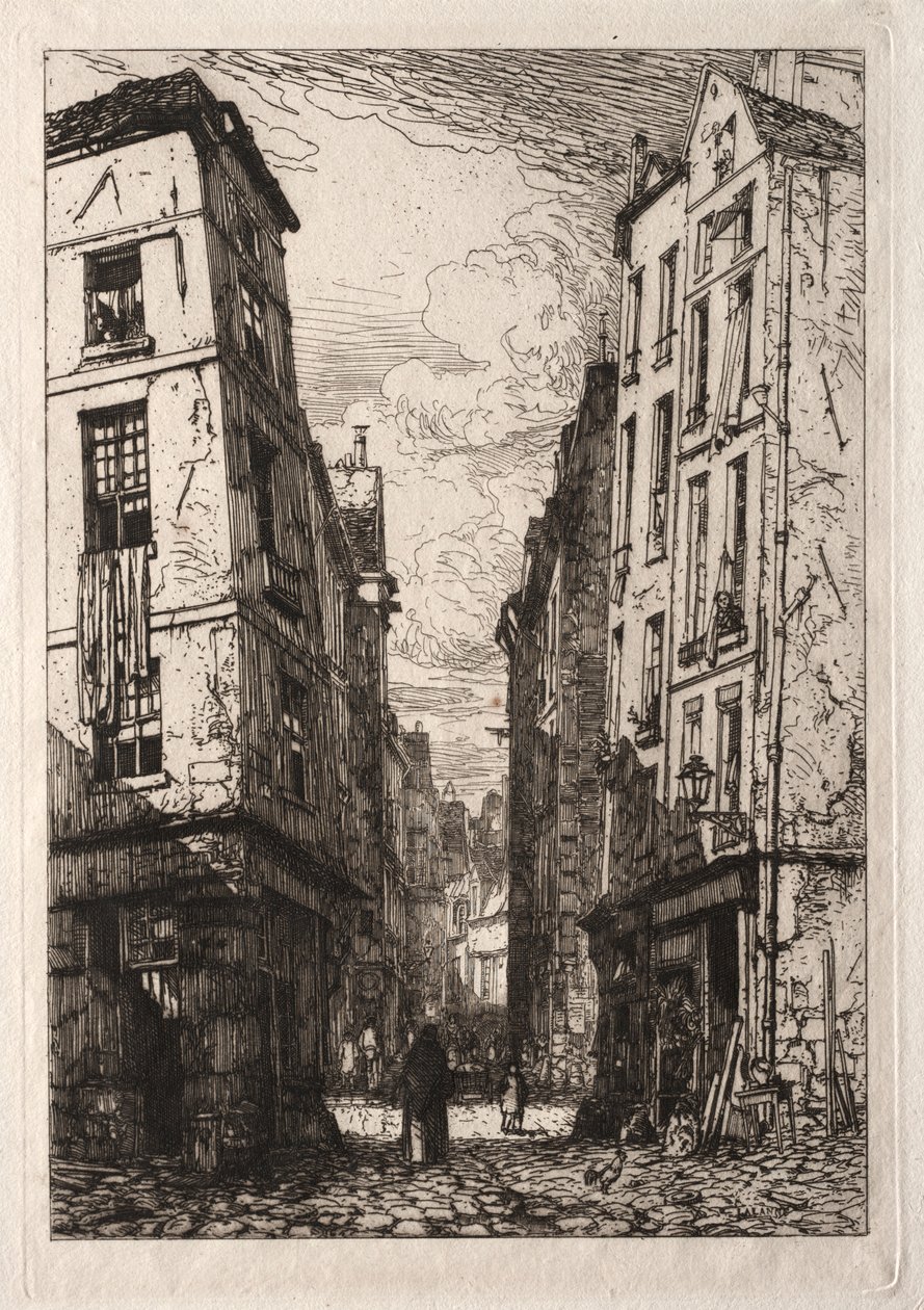 Rue des Marmousets von Maxime Lalanne