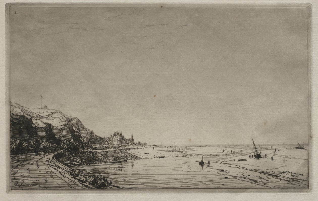 Blick vom Port du Dives (Calvados) von Maxime Lalanne