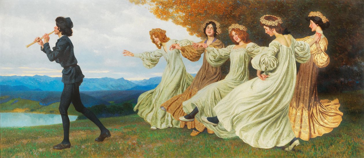 Altes Lied, 1905 von Maximilian Lenz
