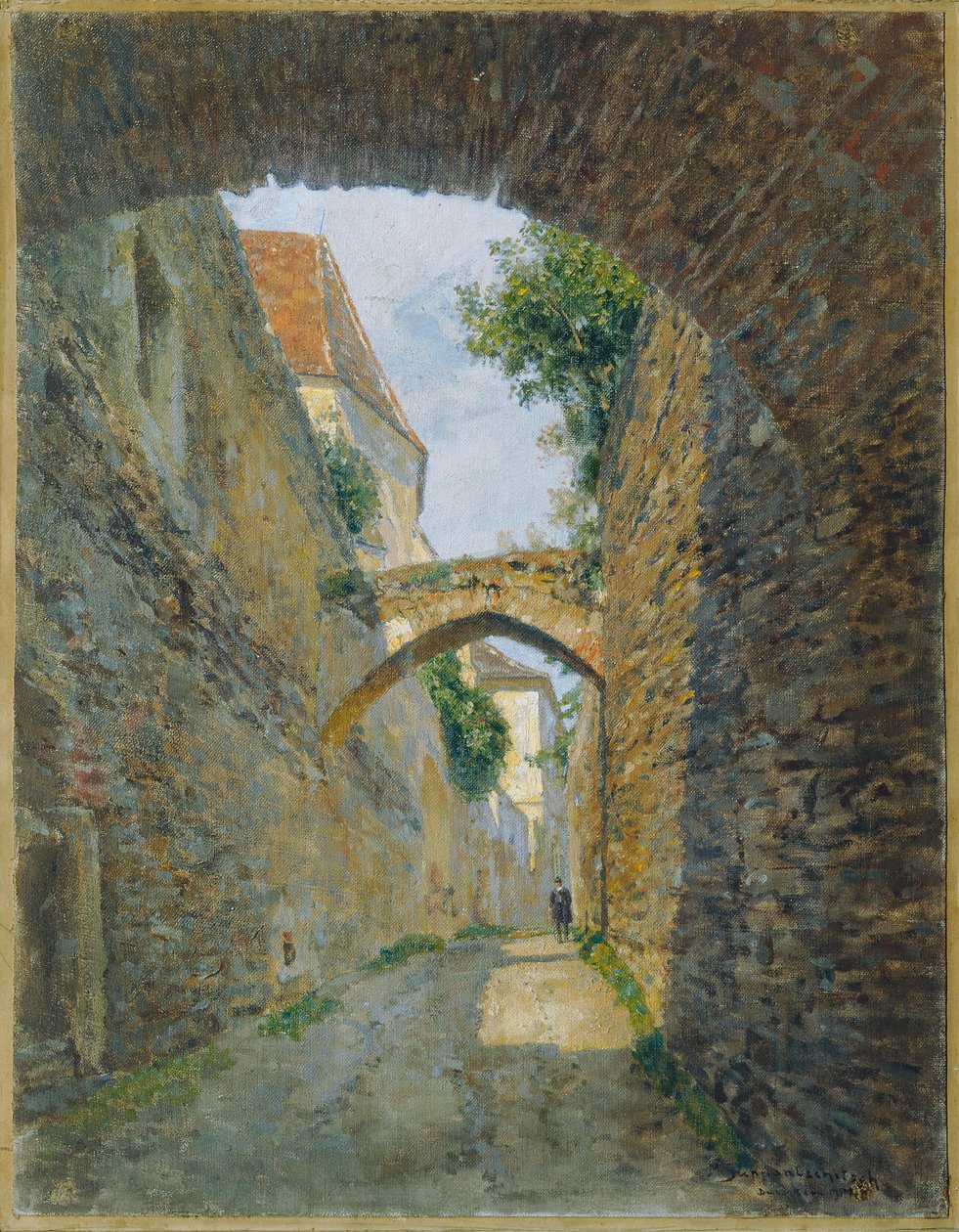 Klostergässchen von Maximilian Suppantschitsch