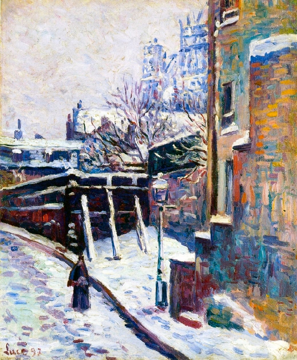 Montmartre, Paris, 1897 von Maximilien Luce