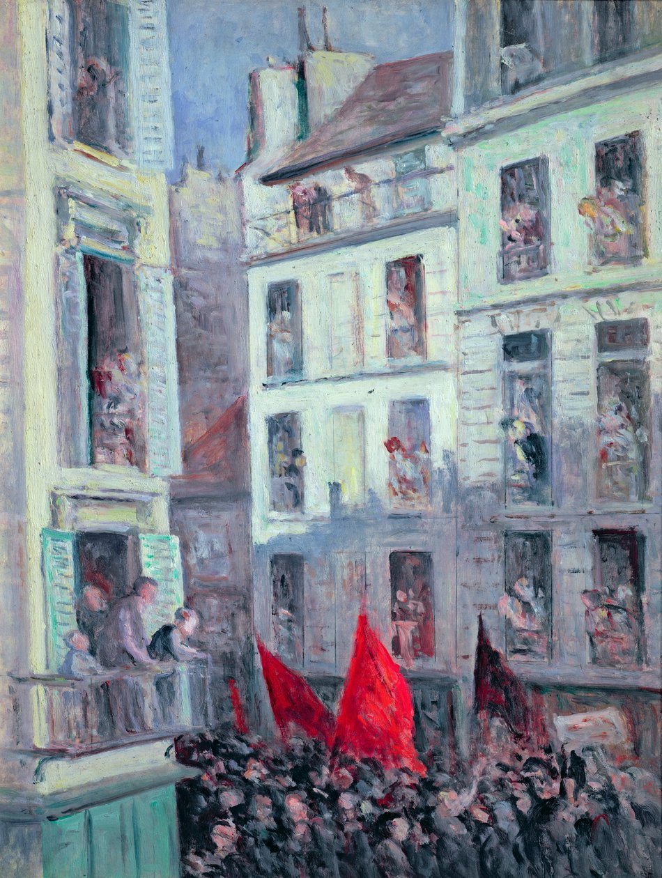 Die Volksfront, c.1936 von Maximilien Luce