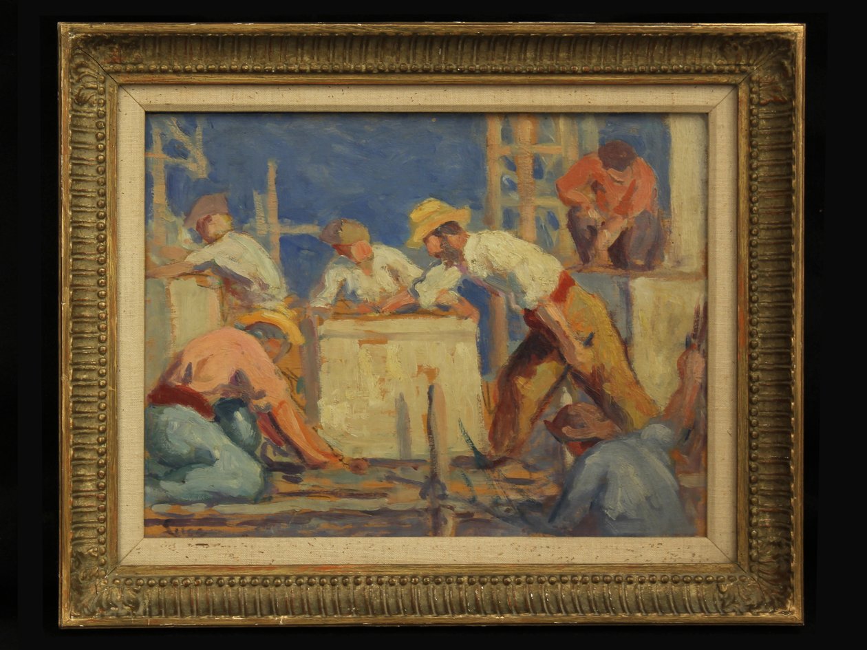 Arbeiter, 1910 von Maximilien Luce
