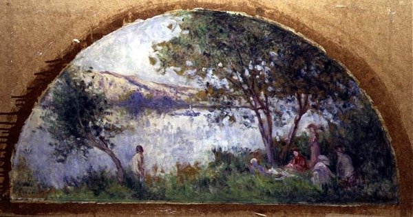 Am See von Maximilien Luce
