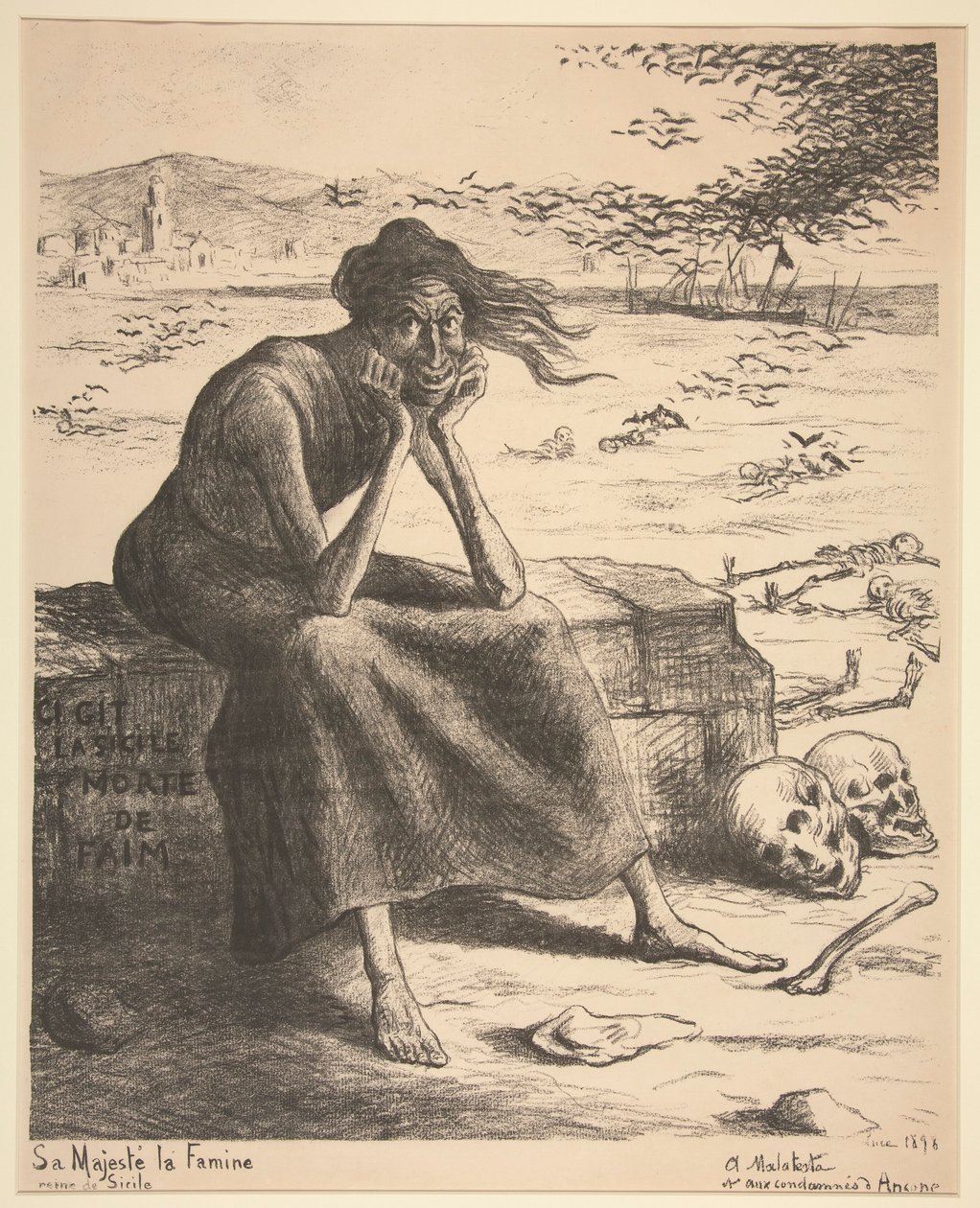 Ihre Majestät die Hungersnot von Maximilien Luce