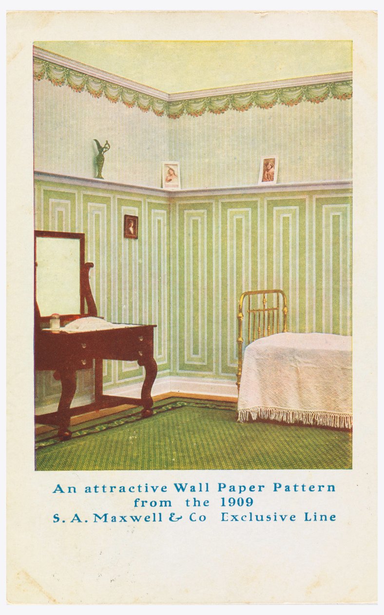 Postkarte, Werbekarte von Maxwell and Co. S.A.