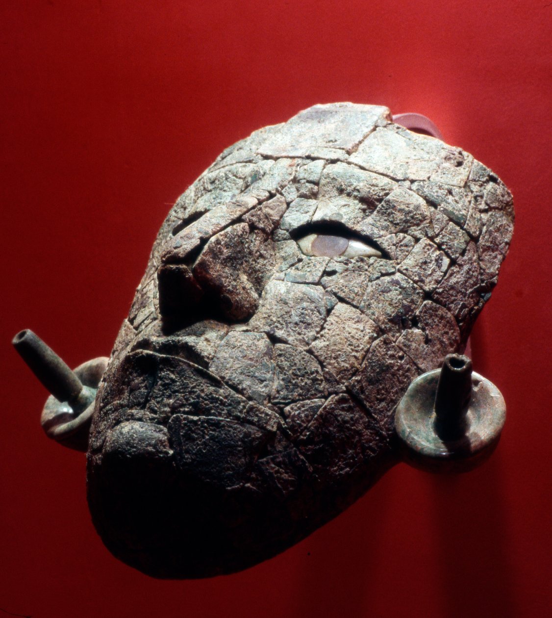 Totenmaske der Roten Königin von Palenque, Spätklassik von Mayan